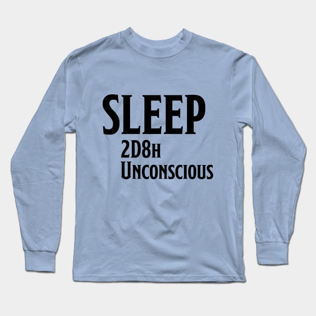 Sleep Long Sleeve T-Shirt by Xitpark